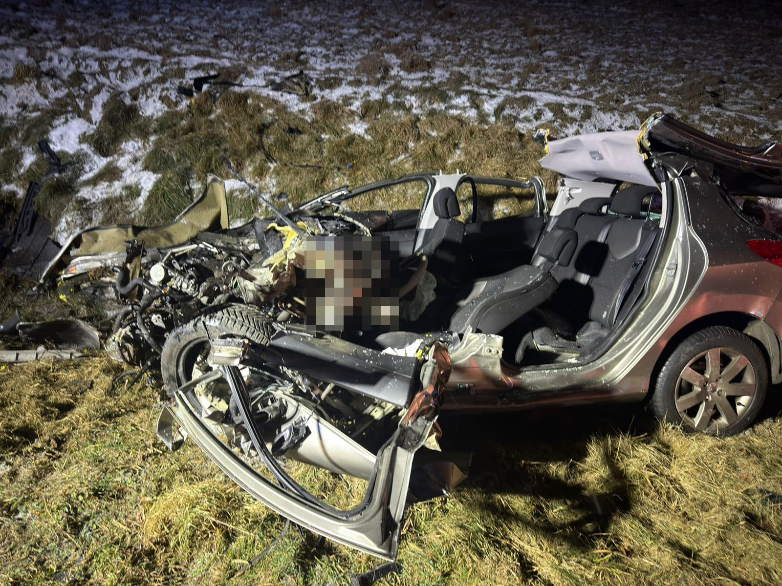 Tragiczny wypadek na drodze przed Strzegomiem [FOTO] 